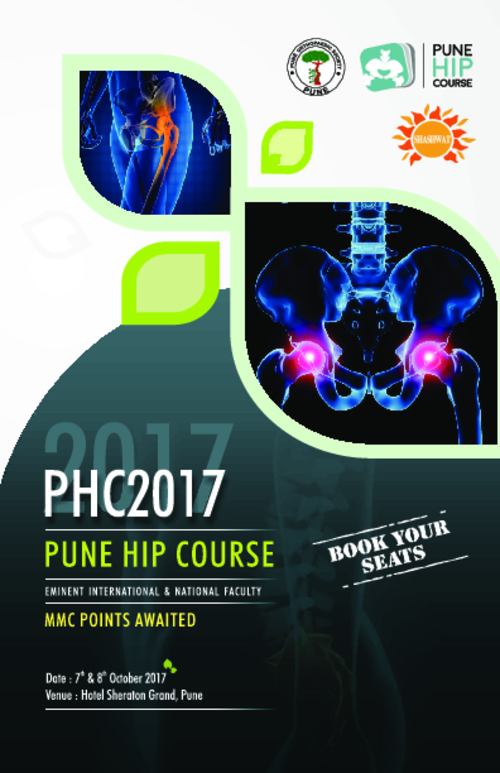 Pune Hip Course 2017|Dr. Saraf's Joints Clinic|Karve Road ,Pune